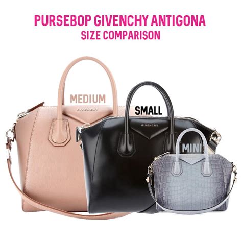 givenchy antigona size reference|givenchy antigona shopper.